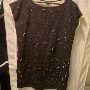 3/$20 Catherine Malandrino Applique Shift Dress